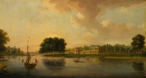 Orleans House, Twickenham by Joseph Nickolls Oil Painting