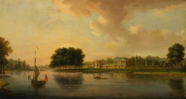 Main Product Photo of Orleans House, Twickenham Painting by Joseph Nickolls