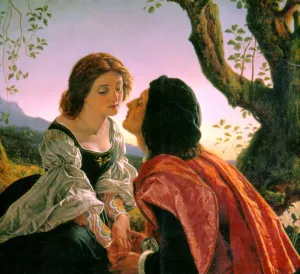 Hesperus - Detail by Joseph Noel Paton - Oil Painting Reproduction