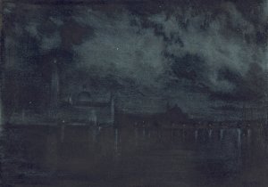Palace at Night by Joseph Pennell Oil Painting