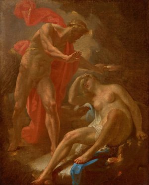 Jupiter and Semele by Joseph Redl Oil Painting