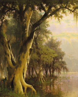 Florida Lowlands by Joseph Rusling Meeker Oil Painting