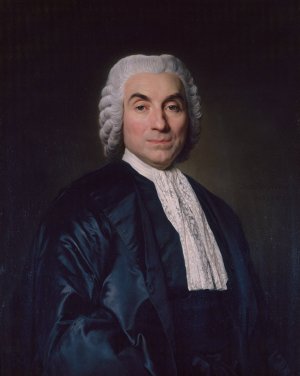 Jean-Baptiste Francois, comte de la Michodiere, prevot des marchands de 1772 a 1778 by Joseph Siffred Duplessis Oil Painting