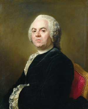 Portrait De Monsieur P. Anne Louis Medetin by Joseph Siffred Duplessis Oil Painting
