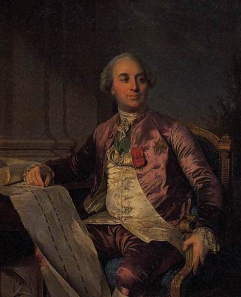 Main Product Photo of Portrait of the Comte d'Angiviller Painting by Joseph-Siffred Duplessis