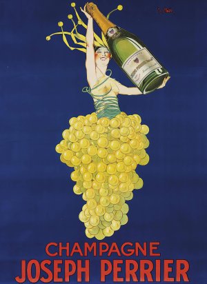 Champagne Joseph Perrier by Joseph Stall Oil Painting