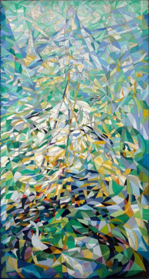 Spring by Joseph Stella Oil Painting