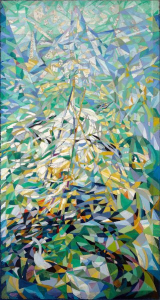 Spring  by Joseph Stella - Hand-Painted Oil Painting Reproduction