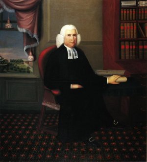 Reverend Eleazar Wheelock Oil painting by Joseph Steward