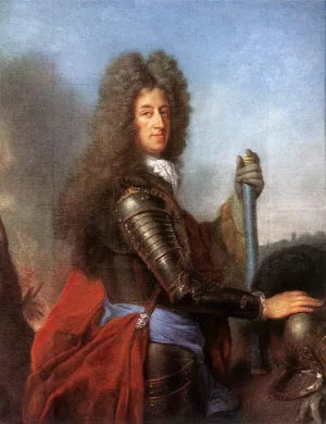 Maximilian Emanuel, Prince Elector of Bavaria by Joseph Vivien - Oil Painting Reproduction