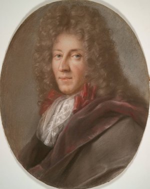 Portrait of a Man by Joseph Vivien Oil Painting