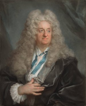Portrait of a Man by Joseph Vivien Oil Painting