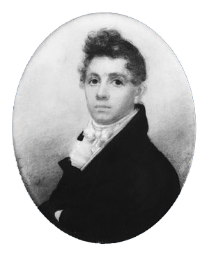 George William Fairfax by Joseph Wood Oil Painting