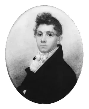 George William Fairfax by Joseph Wood Oil Painting