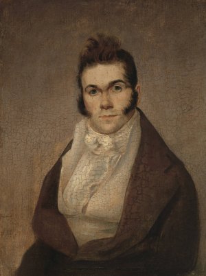 Thomas Say by Joseph Wood Oil Painting