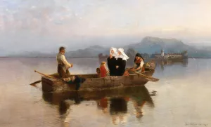 Ave Maria by Joseph Wopfner Oil Painting