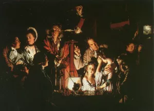 Experiment with the Air-Pump Oil painting by Joseph Wright Of Derby