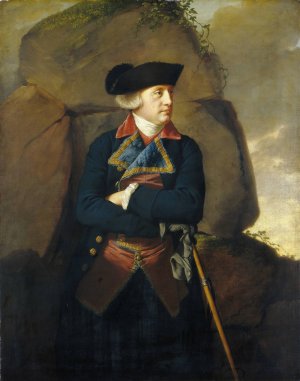 Portrait of a Gentleman by Joseph Wright Of Derby Oil Painting