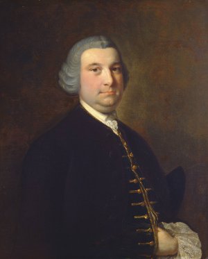 Portrait of a Gentleman by Joseph Wright Of Derby Oil Painting