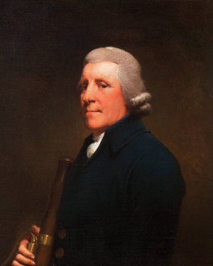 Portrait Of Mr. Anthony Greatorex by Joseph Wright Of Derby Oil Painting
