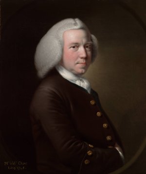 Portrait of Mr. William Chase, Sr. by Joseph Wright Of Derby Oil Painting