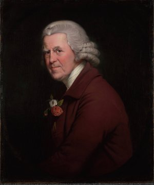 Portrait of Old John, Head Waiter at the King's Head Inn in Derby by Joseph Wright Of Derby Oil Painting