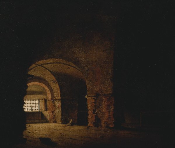The Prisoner by Joseph Wright Of Derby - Hand-Painted Oil Painting Reproduction