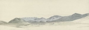 Mountain Landscape at Tusculum by Josephus Augustus Knip Oil Painting
