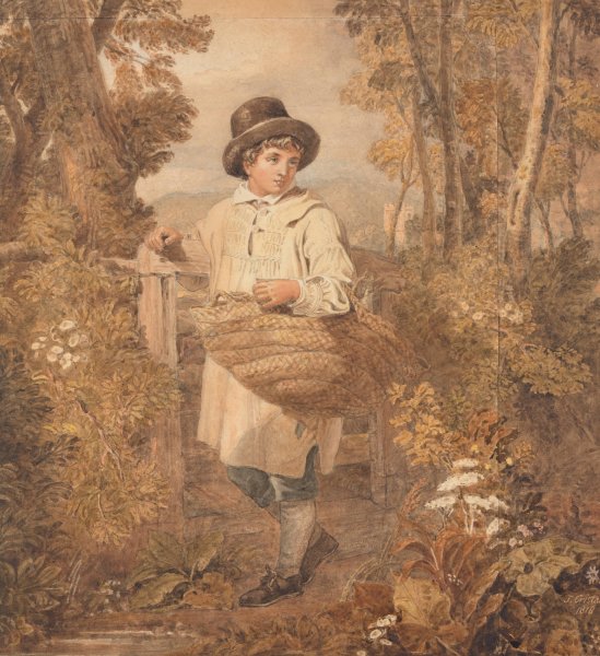 Main Product Photo of Young Woodcutter  Painting by Joshua Cristall