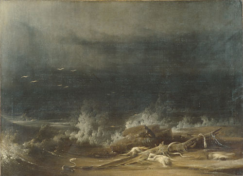 Main Product Photo of The Deluge Towards Its Close Painting by Joshua Shaw