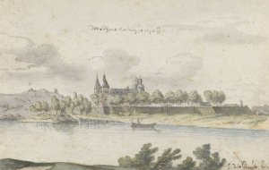 View of Fort Navagne, Limburg by Josua De Grave Oil Painting