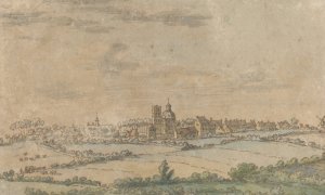View of Scherpenheuvel, Flemish Brabant by Josua De Grave Oil Painting