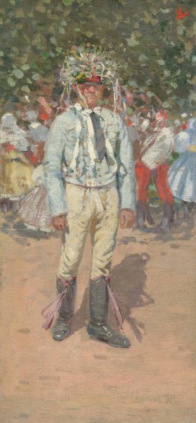 Man from Lanzhot by Joza Uprka Oil Painting