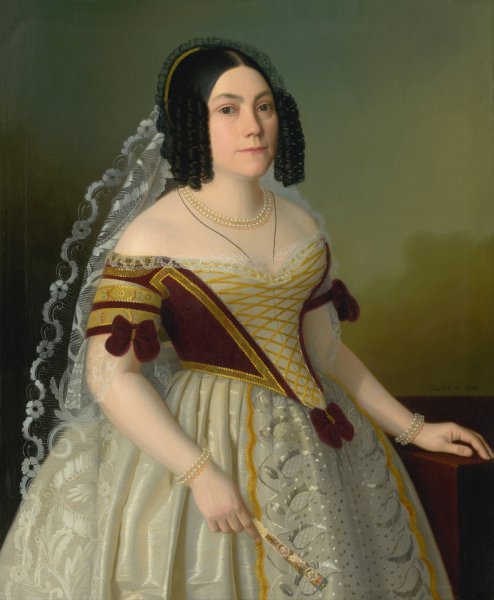 Main Product Photo of Portrait of PiroSka Radvanska  Painting by Jozef Bozetech Klemens