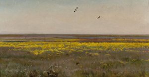 Cowslips Oil painting by Jozef Chelmonski