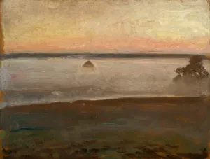 Morning mists by Jozef Chelmonski Oil Painting