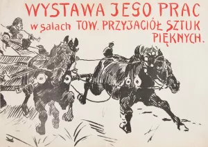 Jozef Chelmonski, wystawa jego prac by Jozef Chelmonski Oil Painting