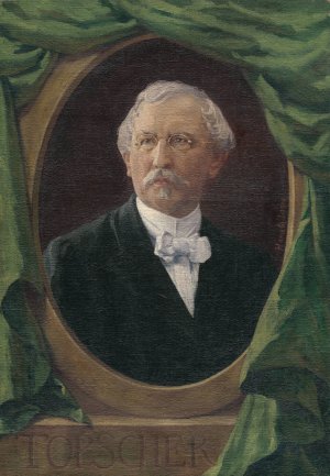 Portrait of a man by Jozef Hanula Oil Painting