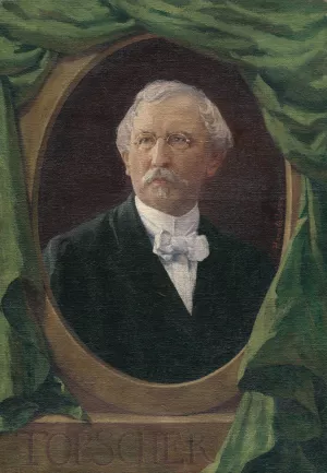 Portrait of a man Oil painting by Jozef Hanula