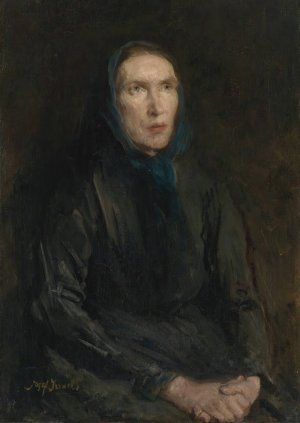 Mater Dolorosa by Jozef Israels Oil Painting
