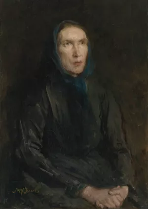 Mater Dolorosa by Jozef Israels Oil Painting