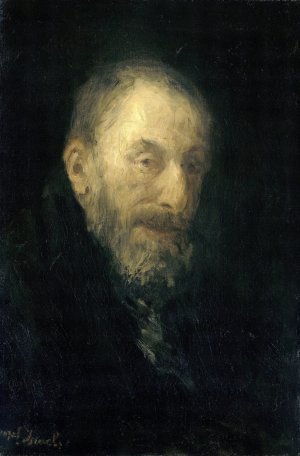Old Isaac by Jozef Israels Oil Painting