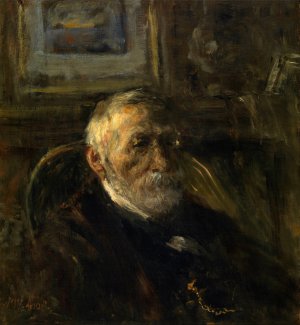 Self Portrait by Jozef Israels Oil Painting