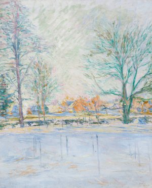Landscape from Czarnolas by Jozef Pankiewicz Oil Painting
