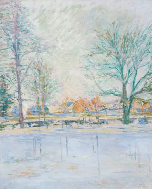 Landscape from Czarnolas Oil painting by Jozef Pankiewicz