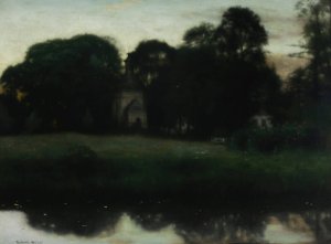 Park in Duboy by Jozef Pankiewicz Oil Painting