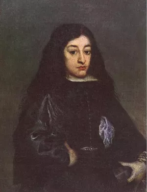 Portrait of Don Juan Jose de Austria by Juan Carreno De Miranda - Oil Painting Reproduction