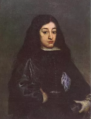 Portrait of Don Juan Jose de Austria Oil painting by Juan Carreno De Miranda