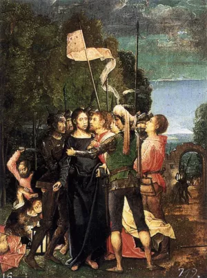 Capture of Christ painting by Juan De Flandes