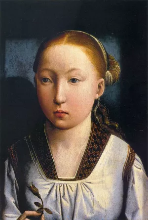 Portrait of an Infanta by Juan De Flandes - Oil Painting Reproduction